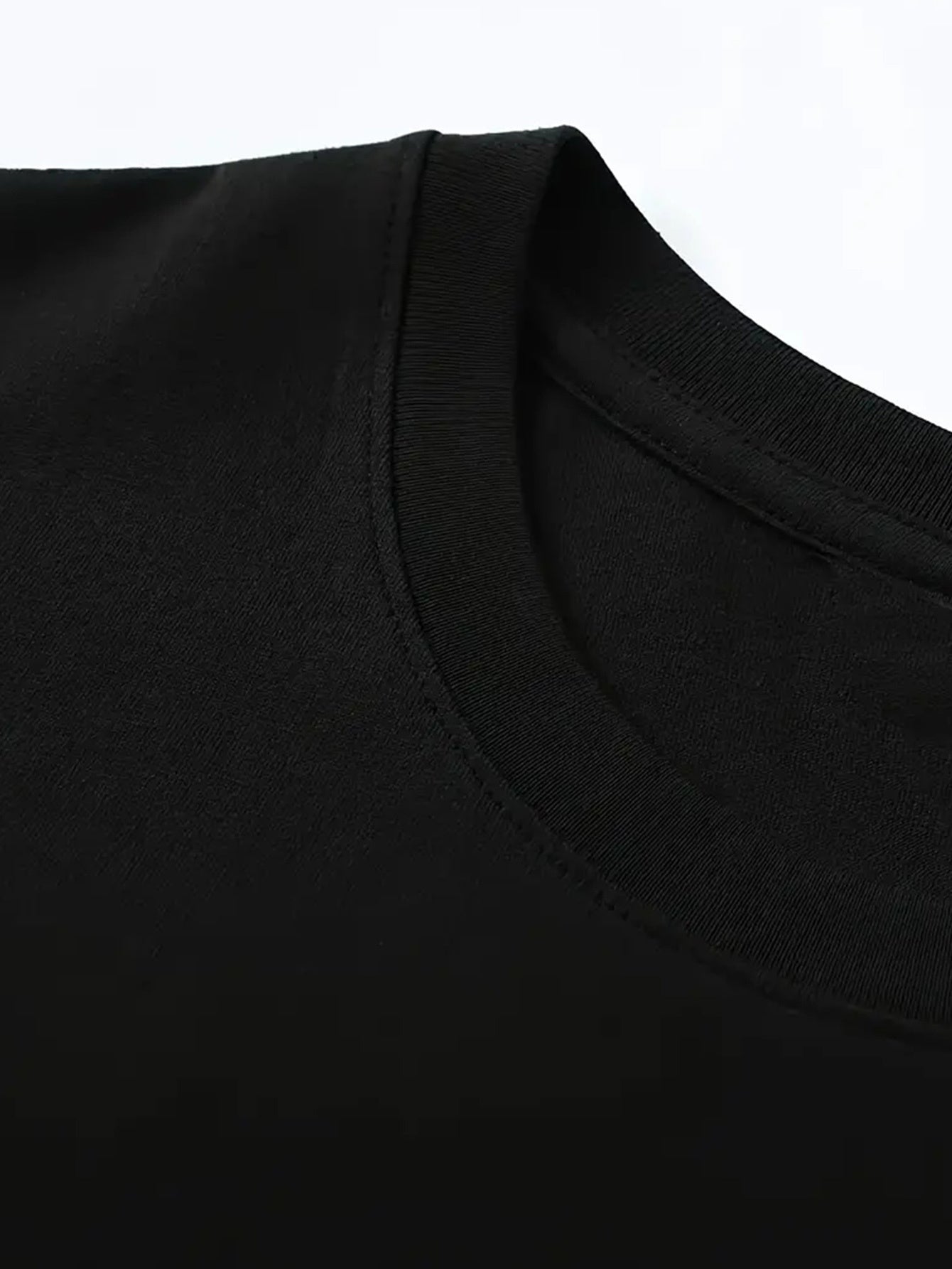 Men's 220g Heavyweight Cotton T-Shirt with "God's Way is Better" Bold Back Print - Black Casual Short Sleeve Round Neck Summer Tee, Machine Washable, Everyday Tshirt | Bold Print Tee | Breathable Cotton