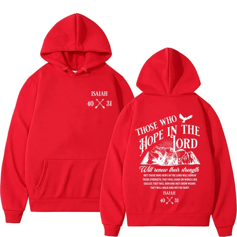 Christian Jesus Letters Print Hoodies Men Clothing F  Men Long Sleeve Hooded Sweatshirts Unisex Cool Casual Streetwear Street