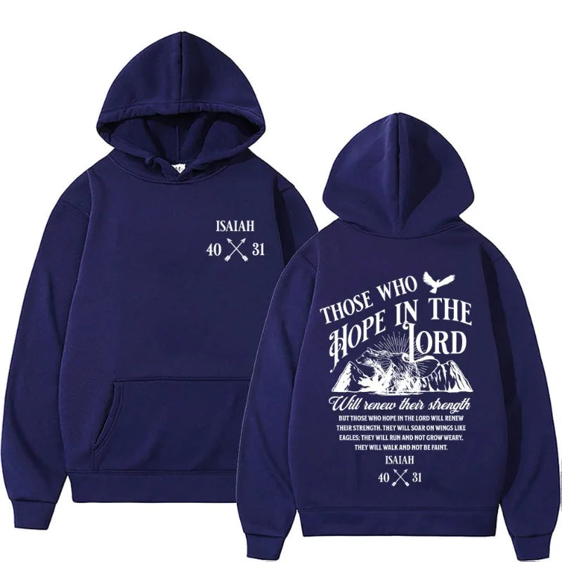 Christian Jesus Letters Print Hoodies Men Clothing F  Men Long Sleeve Hooded Sweatshirts Unisex Cool Casual Streetwear Street